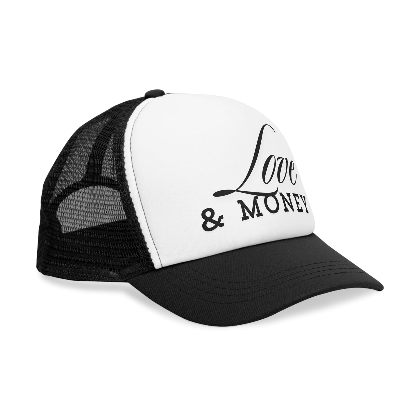 Love & Money Mesh Snapback Hat