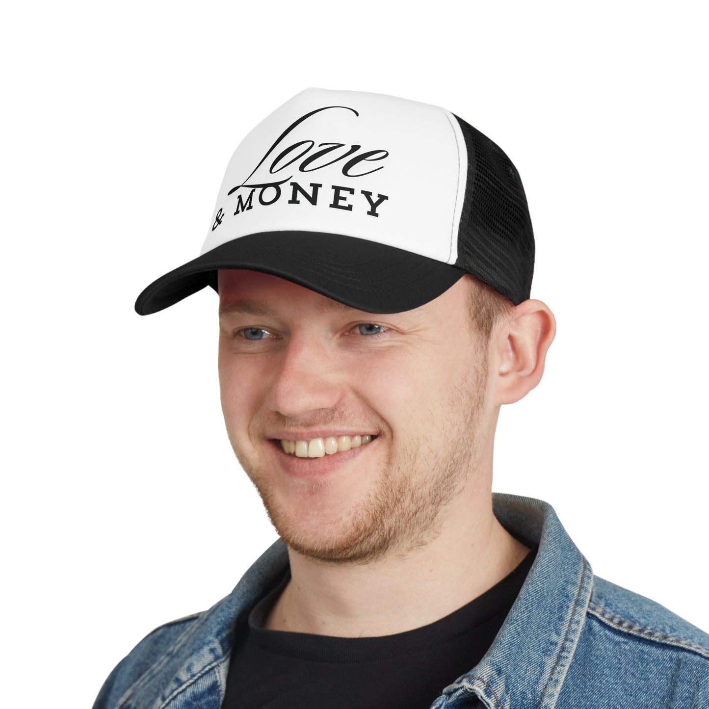 Love & Money Mesh Snapback Hat