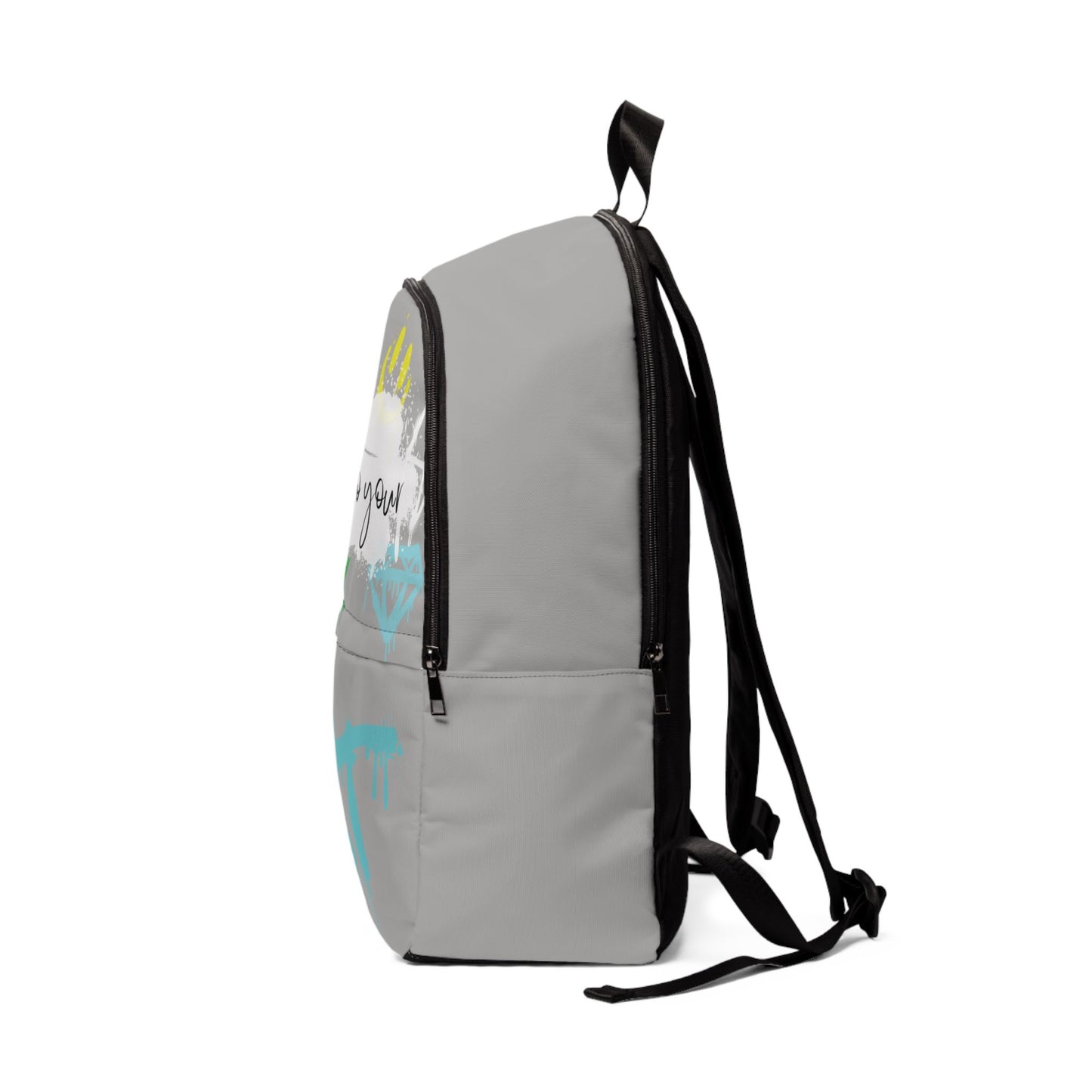 Listen to your Art Unisex Waterproof Fabric Backpack