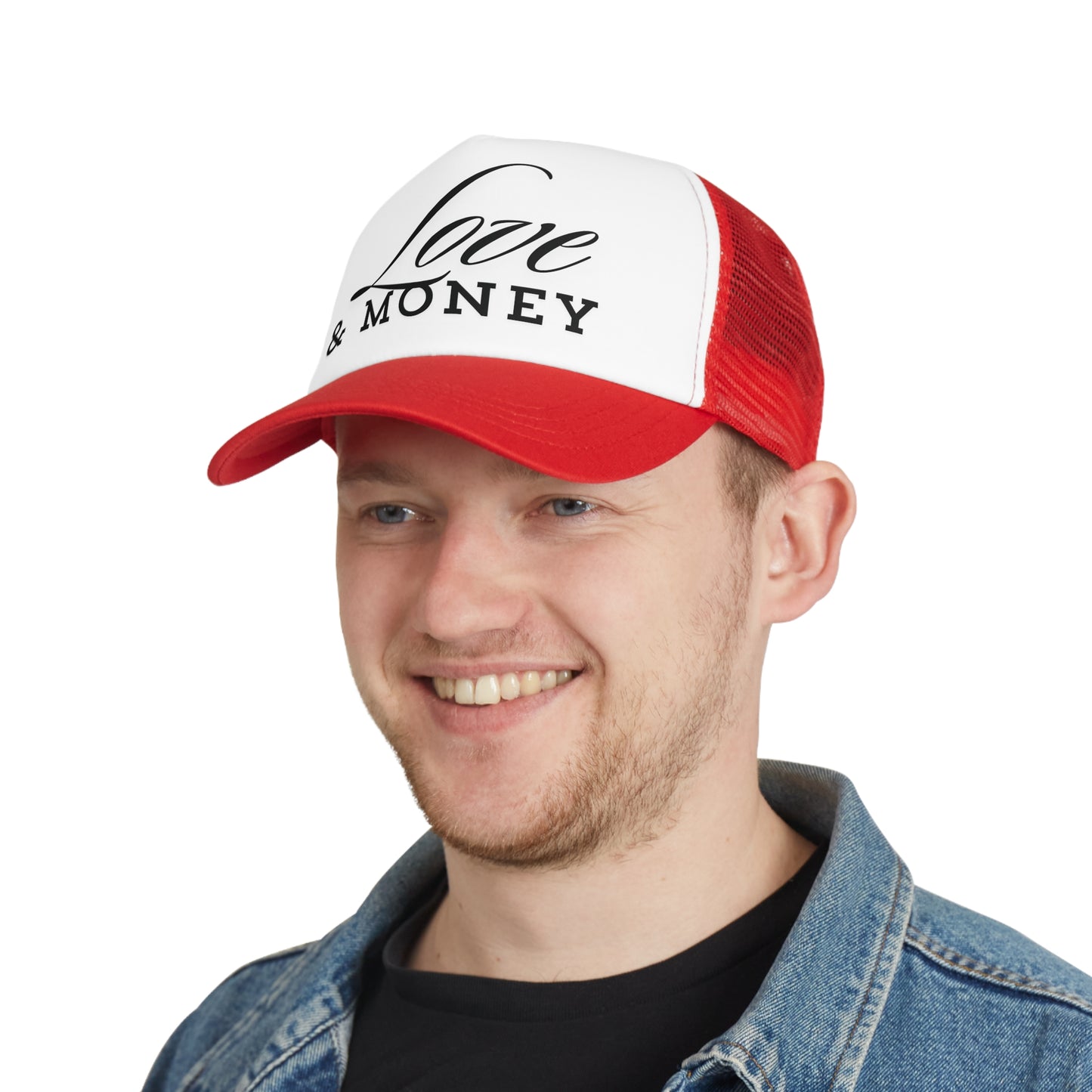 Love & Money Mesh Snapback Hat