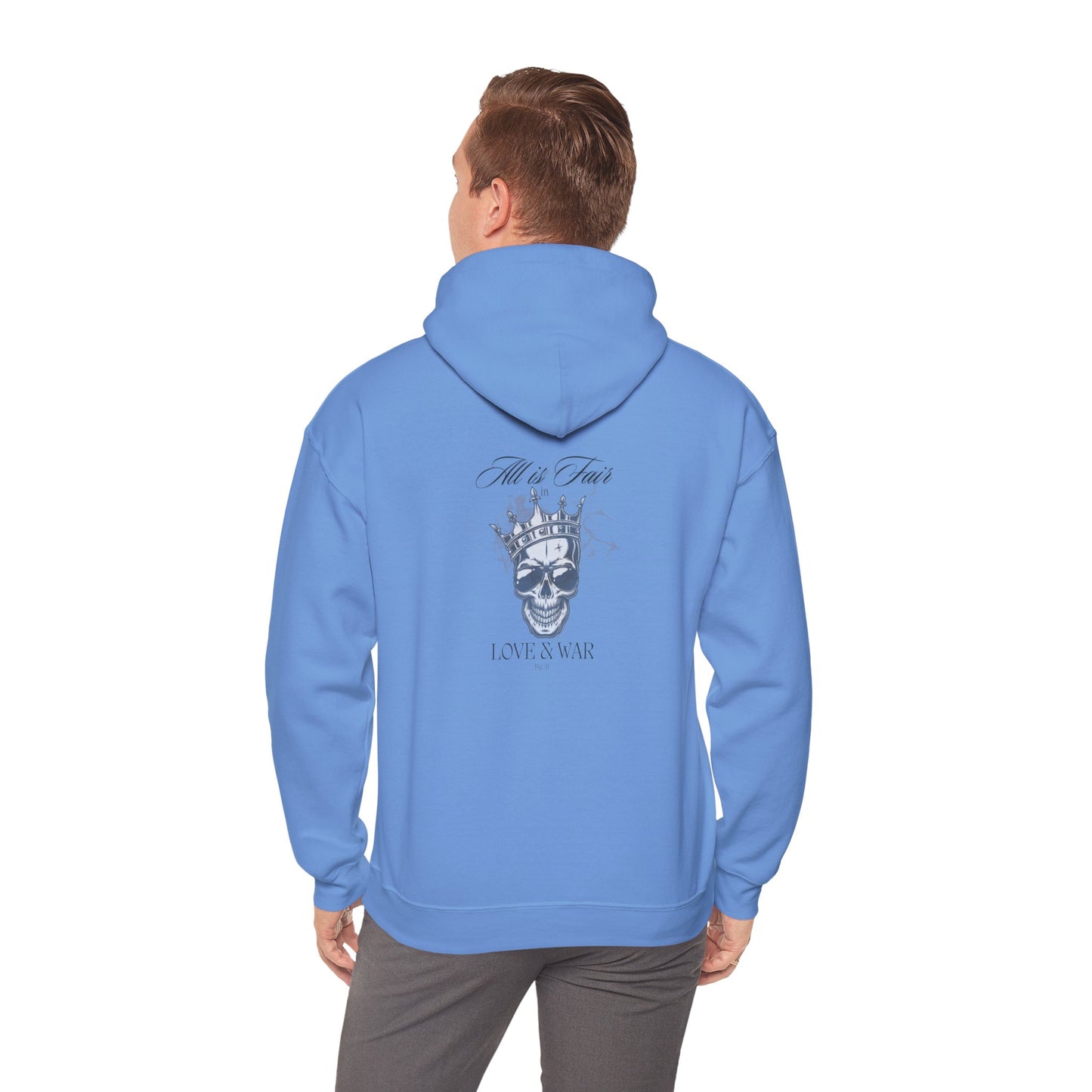 Love and War Unisex Heavy Blend™ Hooded Sweatshirt
