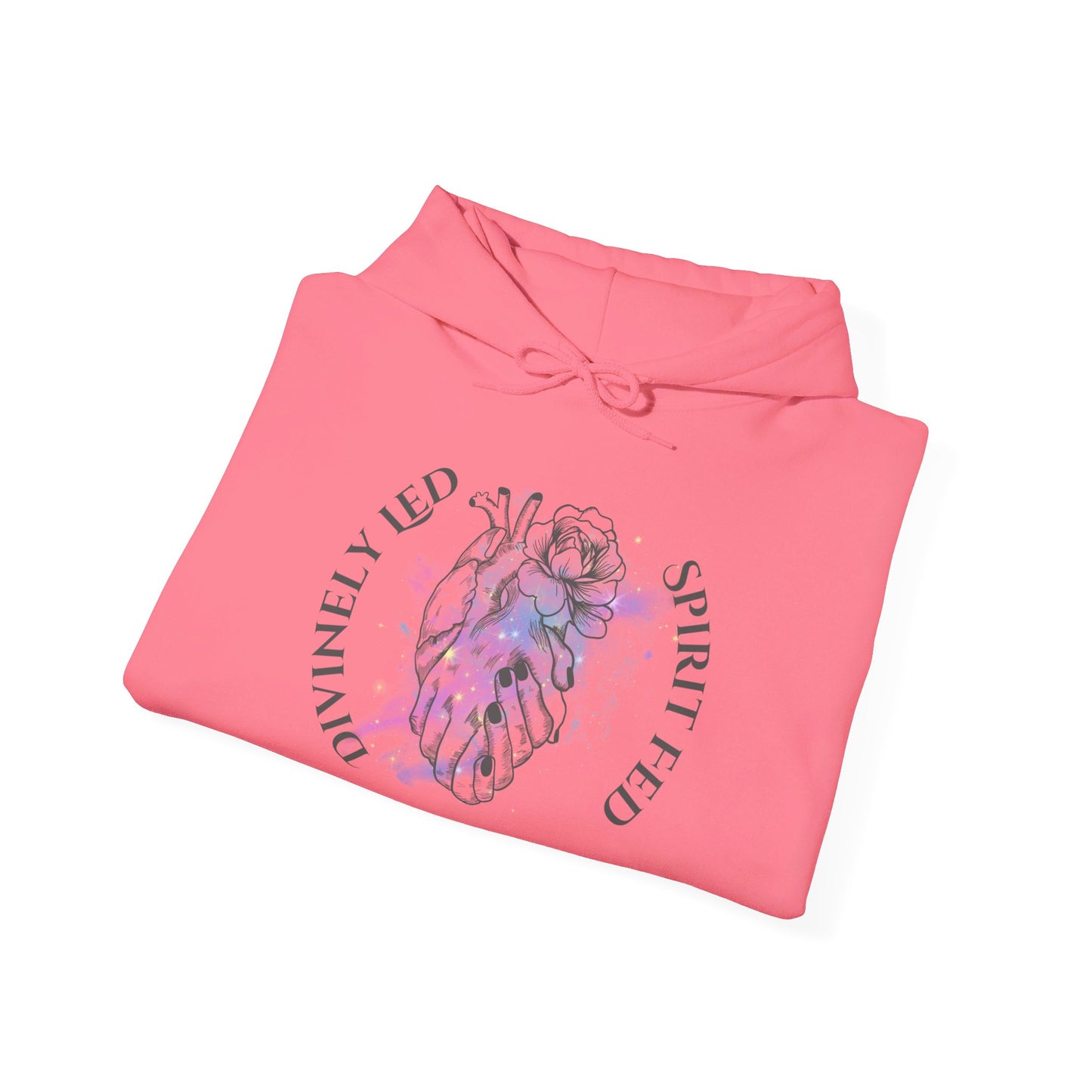 Divinely Led Spirit Fed Unisex Heavy Blend™ Hooded Sweatshirt