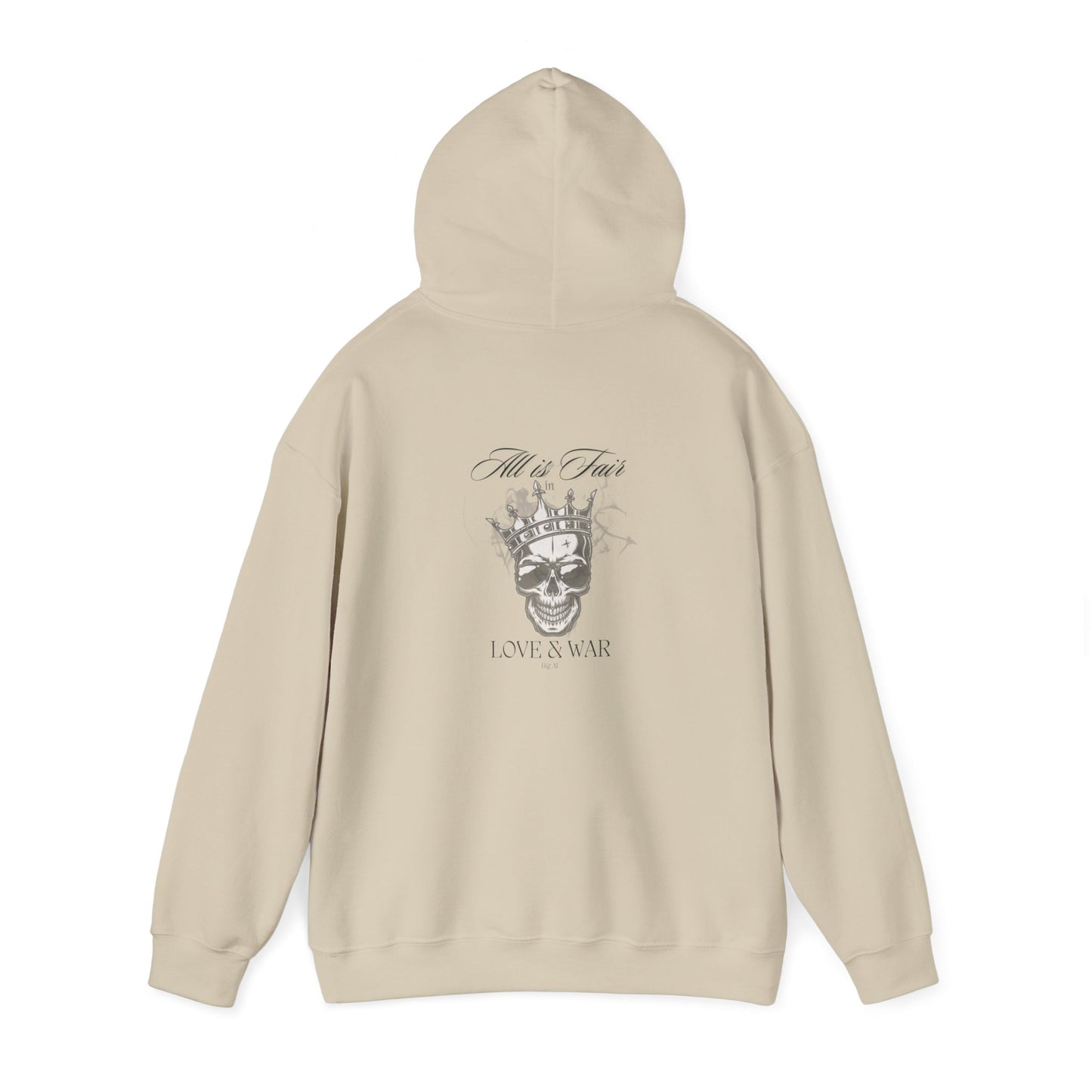 Love and War Unisex Heavy Blend™ Hooded Sweatshirt