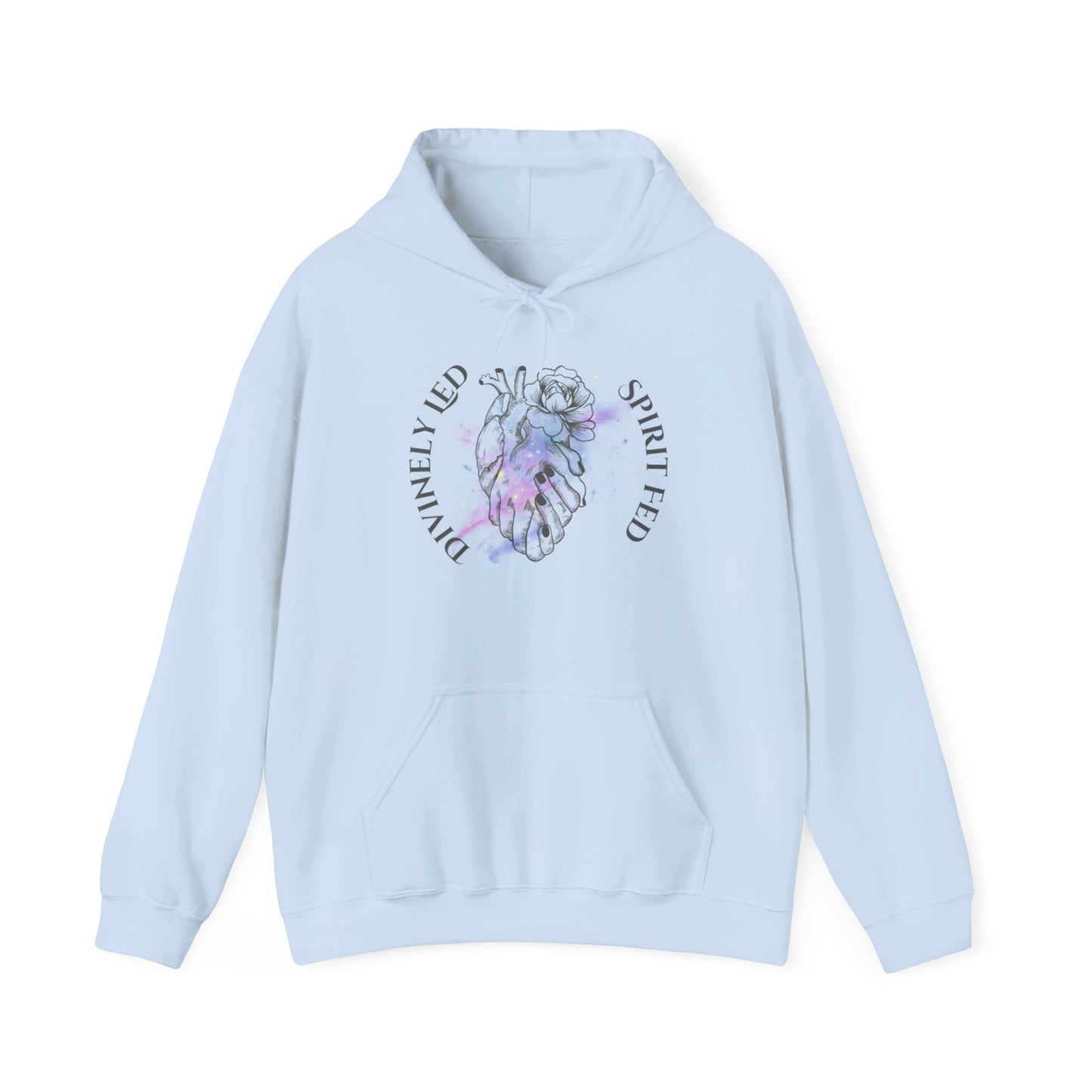 Divinely Led Spirit Fed Unisex Heavy Blend™ Hooded Sweatshirt