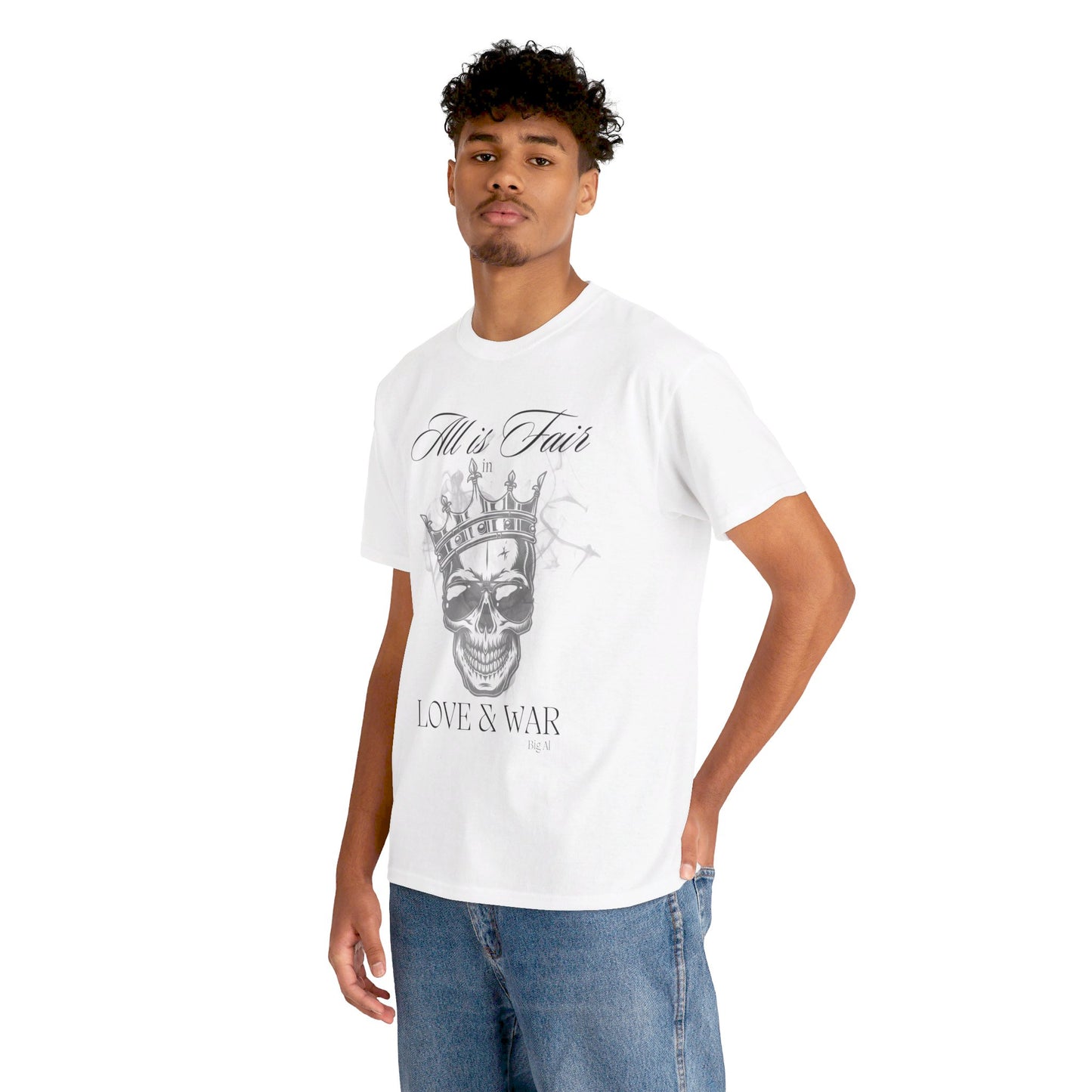 Love and War Unisex Heavy Cotton Tee