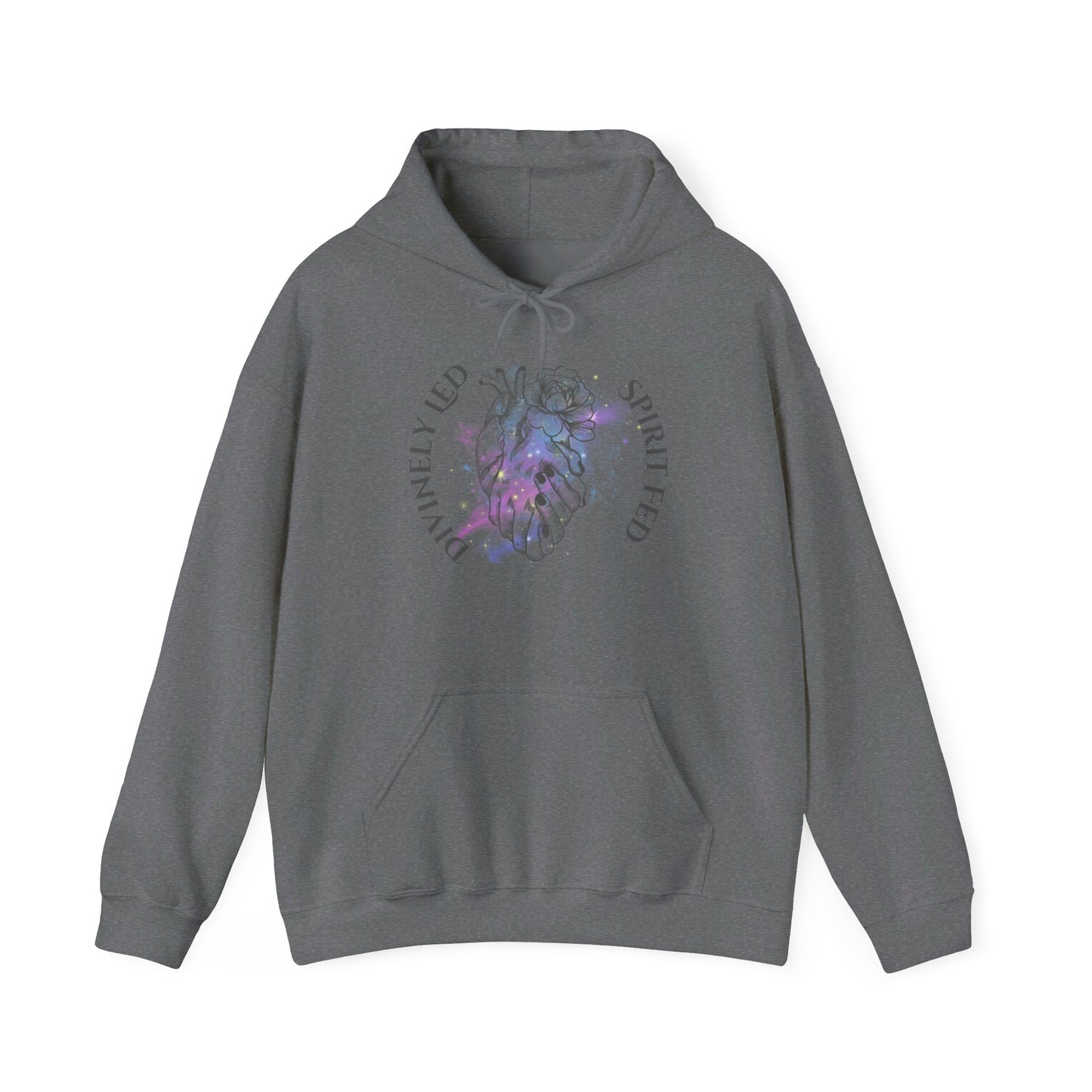 Divinely Led Spirit Fed Unisex Heavy Blend™ Hooded Sweatshirt
