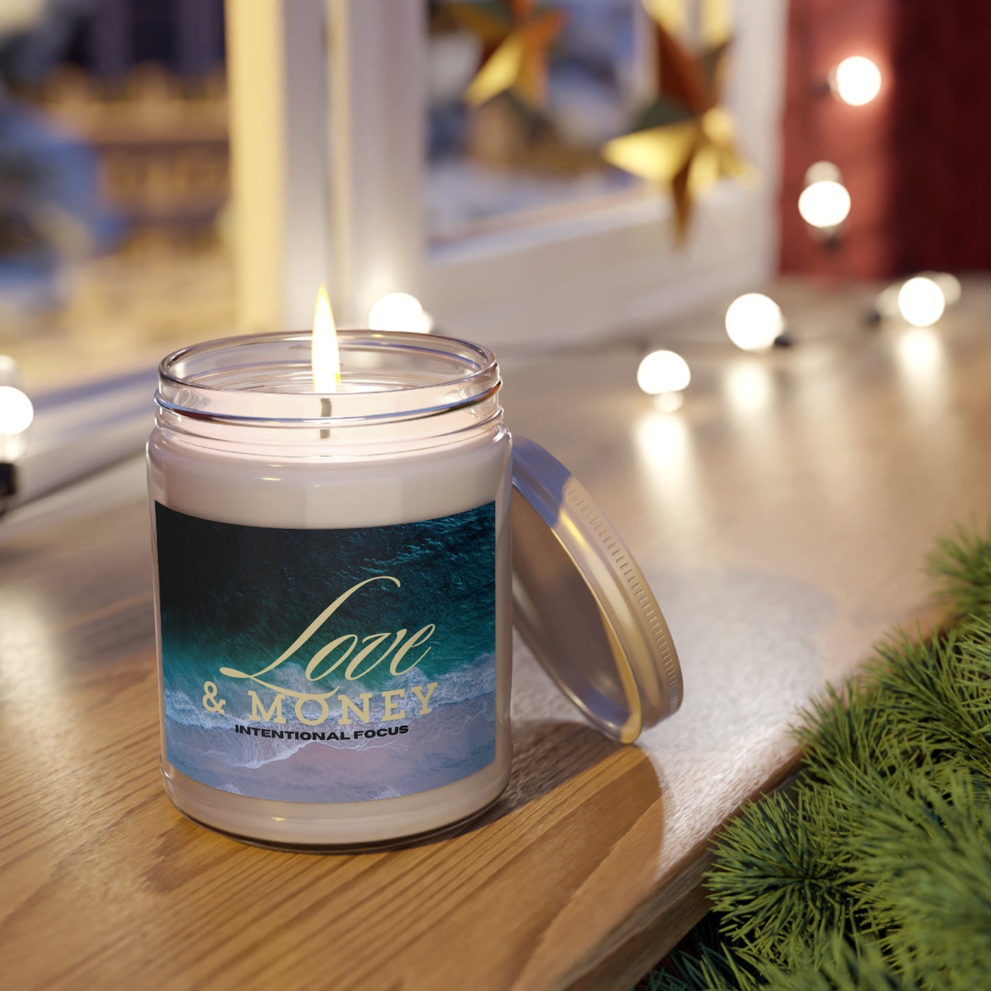 Love & Money Intention Scented Candles, 9oz