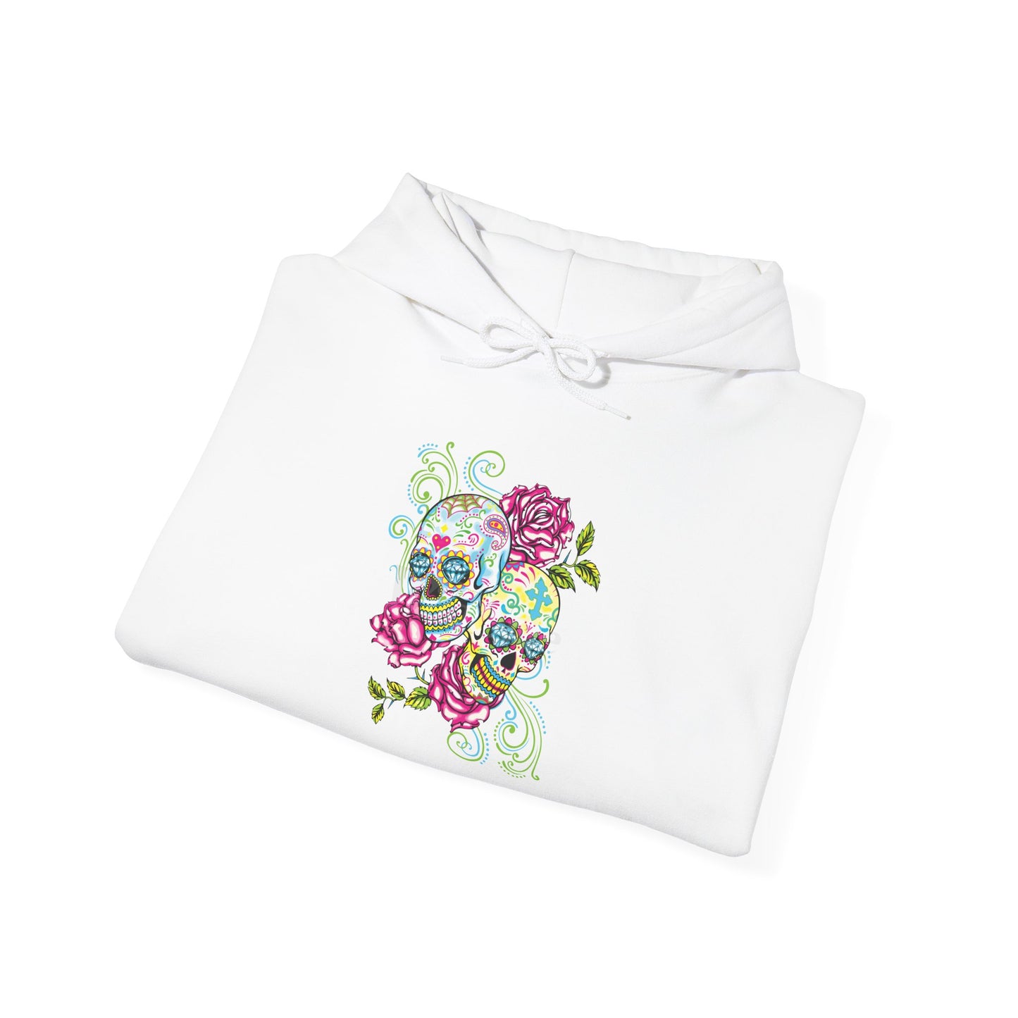 Colorful Sugar Skull Hoodie