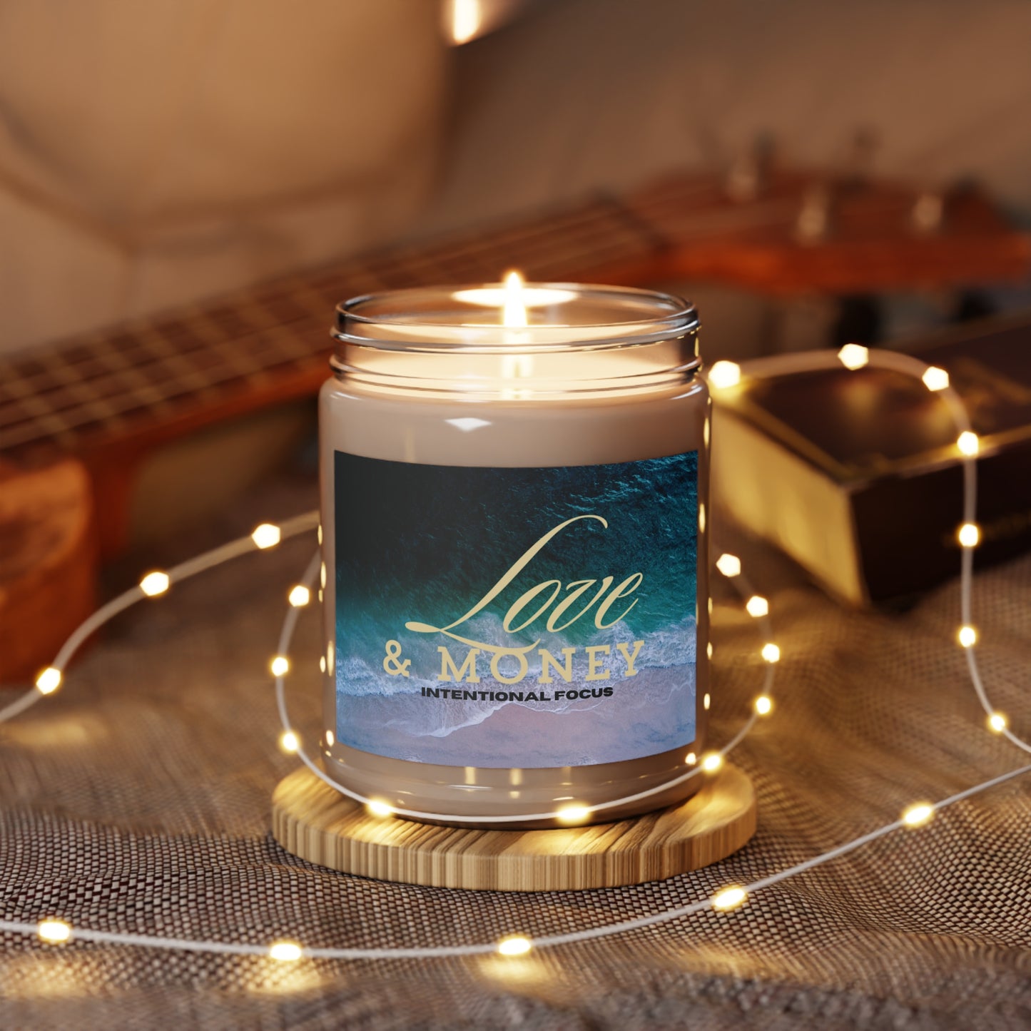 Love & Money Intention Scented Candles, 9oz