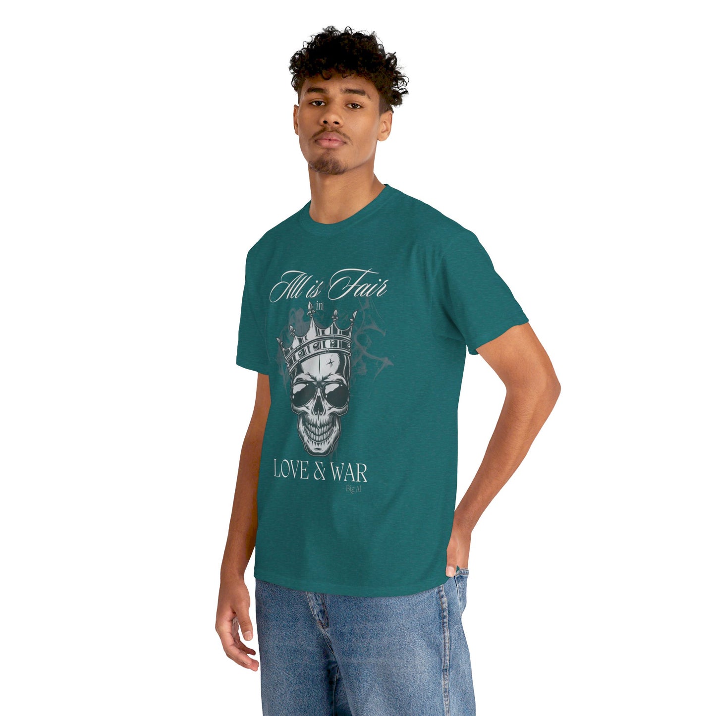 Love and War Unisex Heavy Cotton Tee