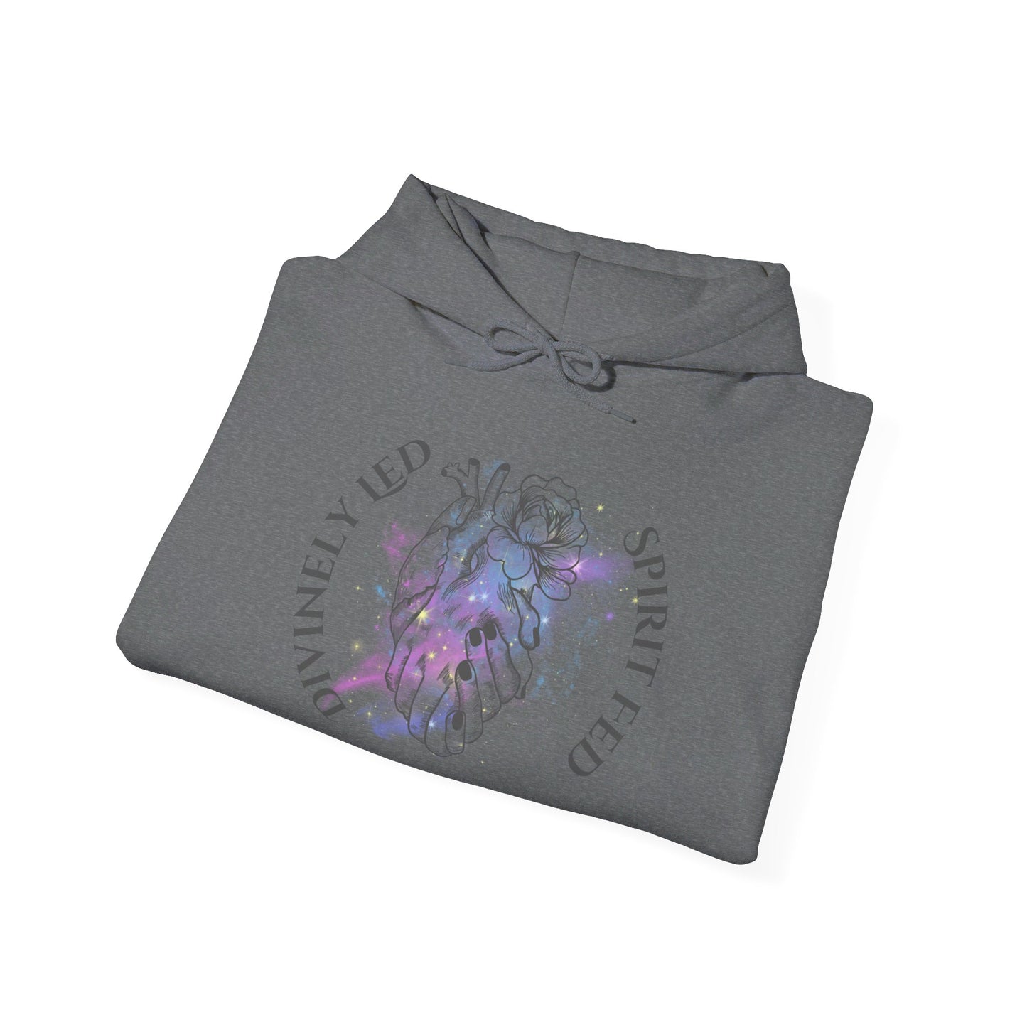 Divinely Led Spirit Fed Unisex Heavy Blend™ Hooded Sweatshirt