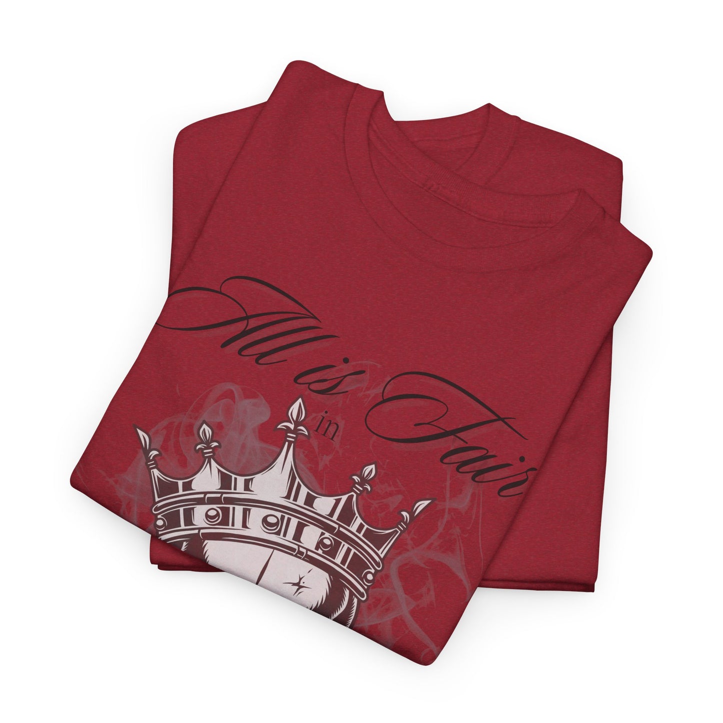 Love and War Unisex Heavy Cotton Tee