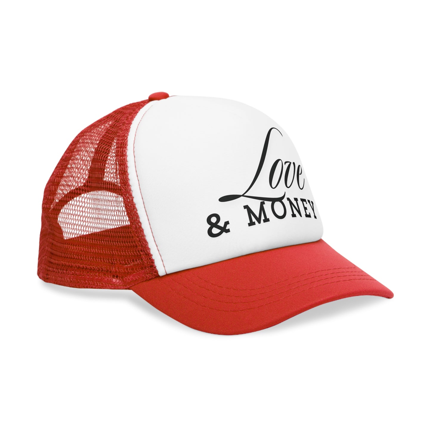 Love & Money Mesh Snapback Hat