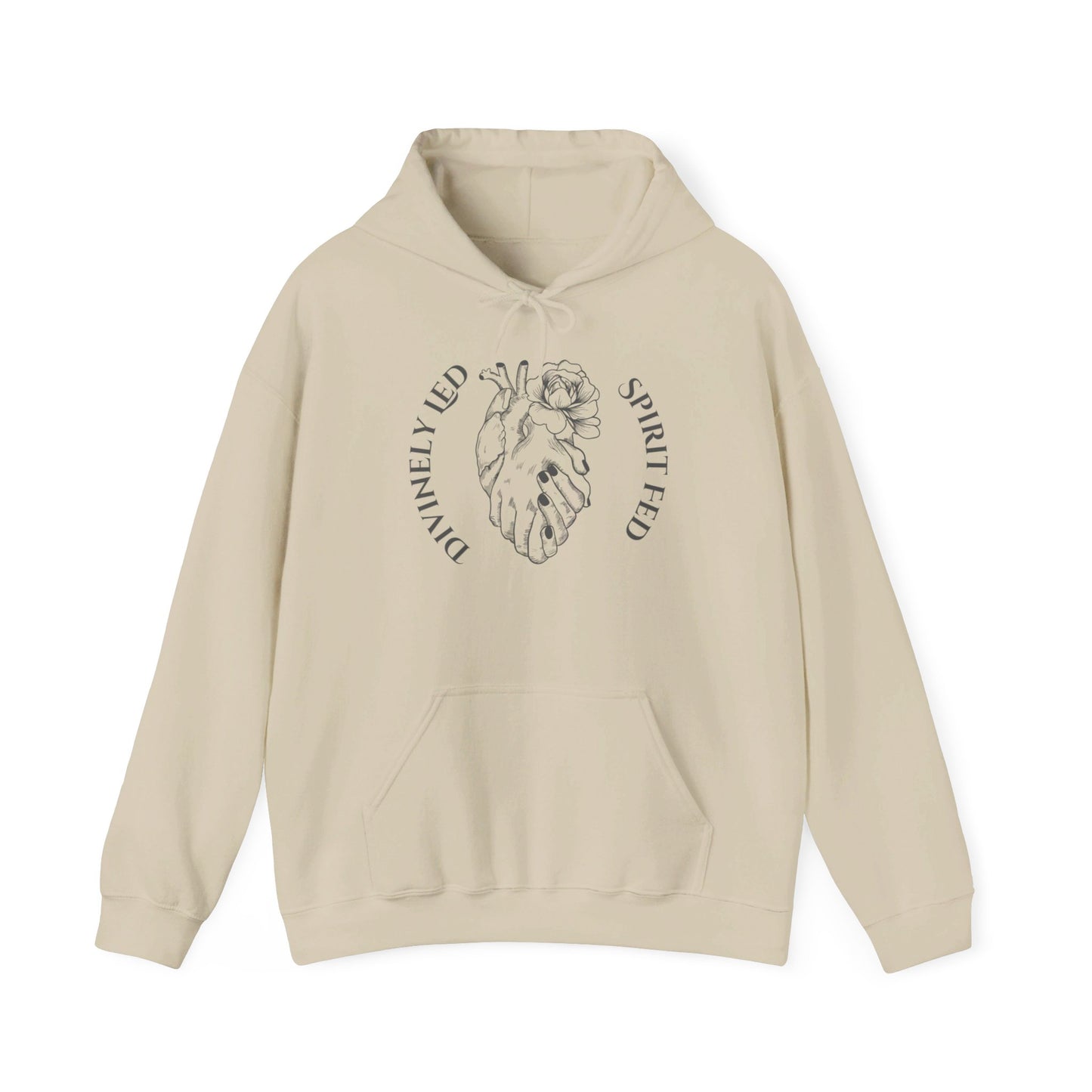 Divinely Led Spirit Fed Unisex Heavy Blend™ Hooded Sweatshirt
