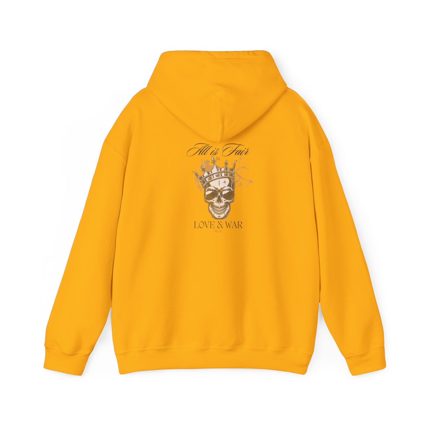 Love and War Unisex Heavy Blend™ Hooded Sweatshirt