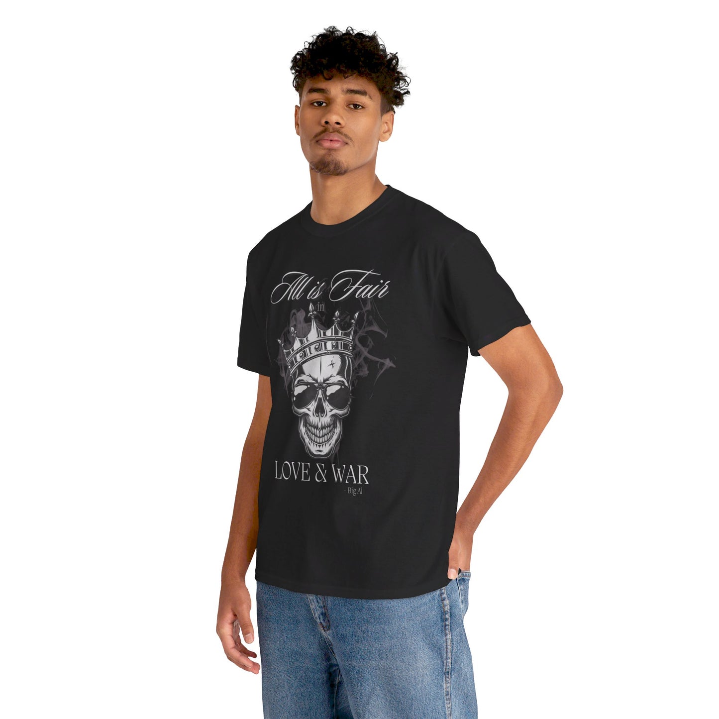 Love and War Unisex Heavy Cotton Tee
