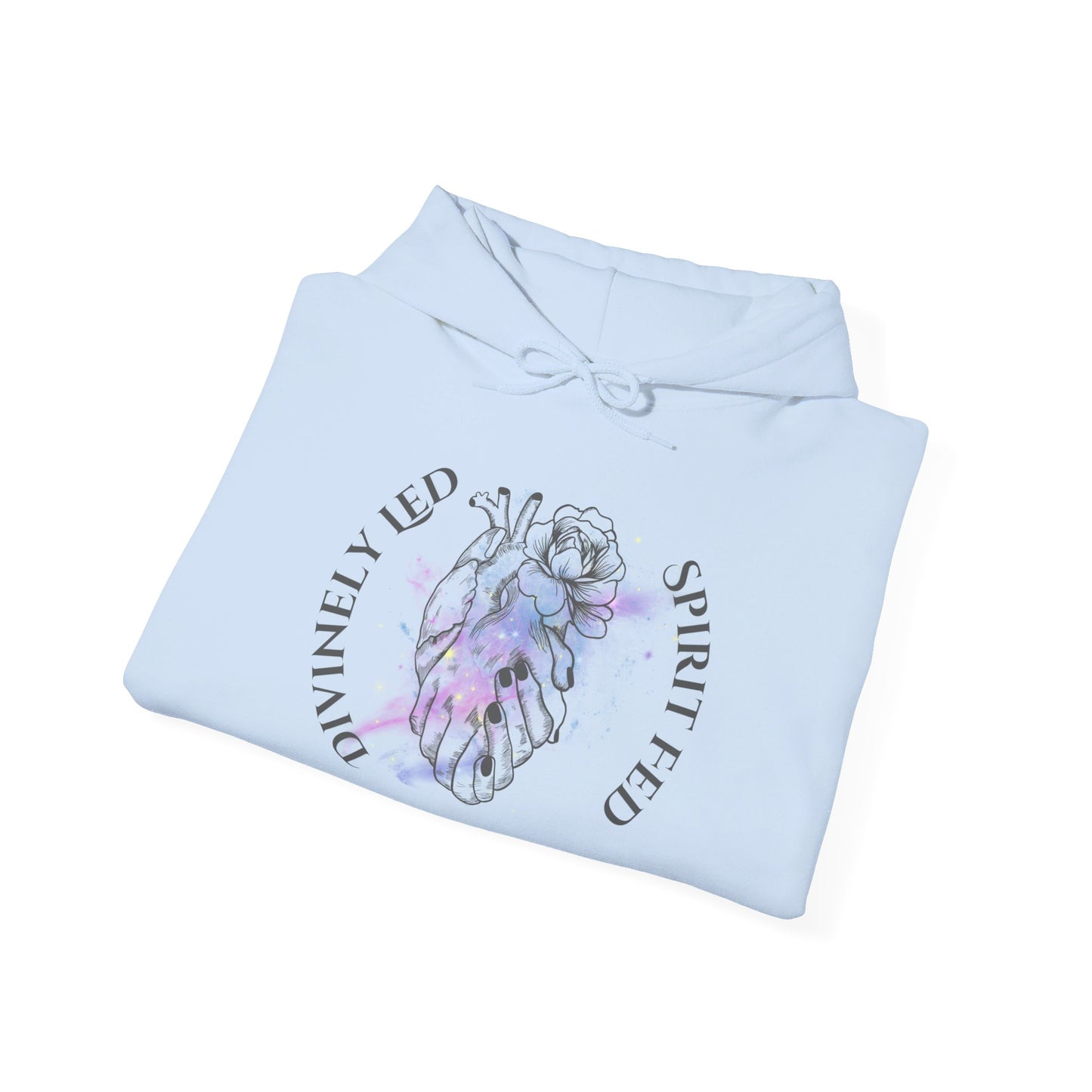 Divinely Led Spirit Fed Unisex Heavy Blend™ Hooded Sweatshirt