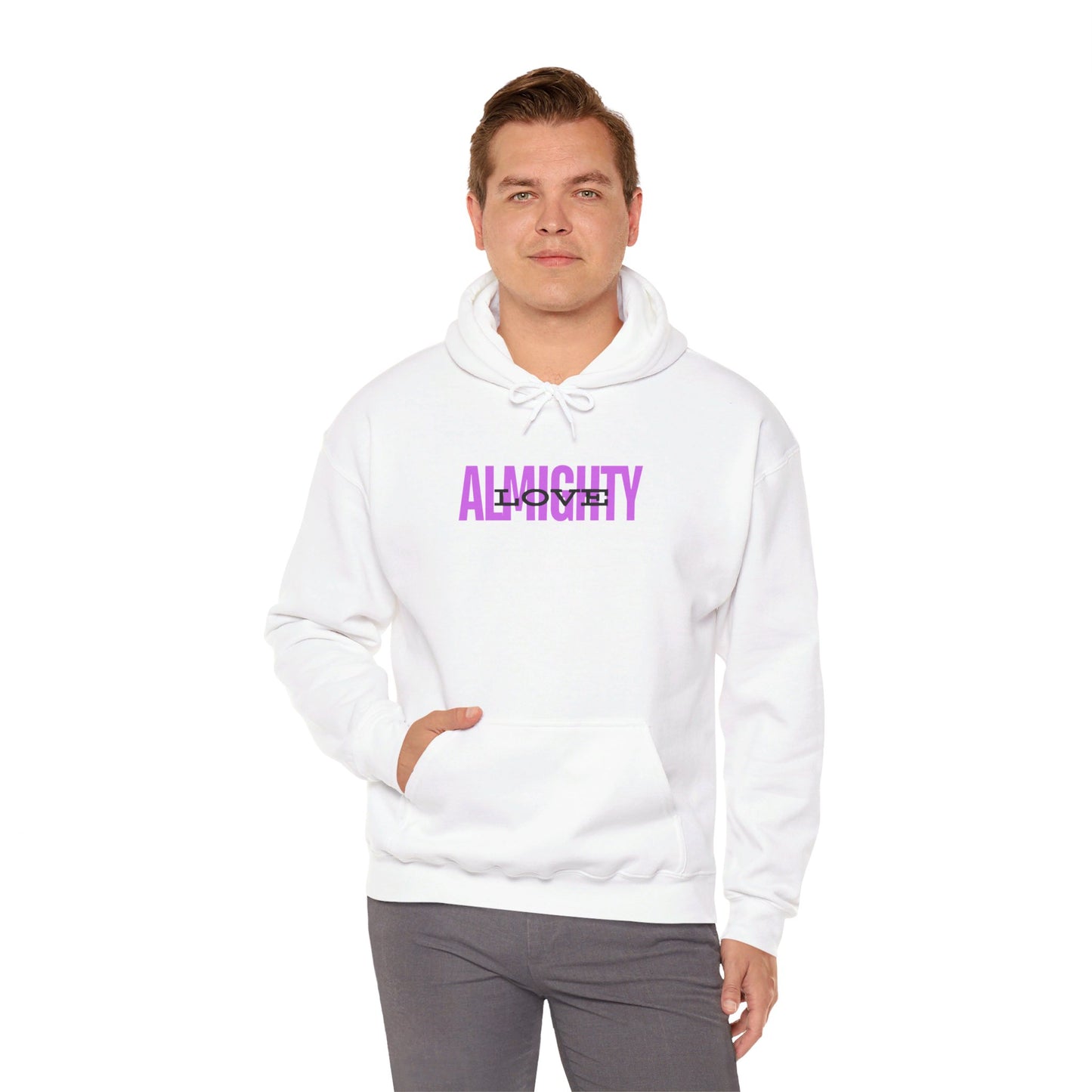 Almighty Love Unisex Heavy Blend™ Hooded Sweatshirt