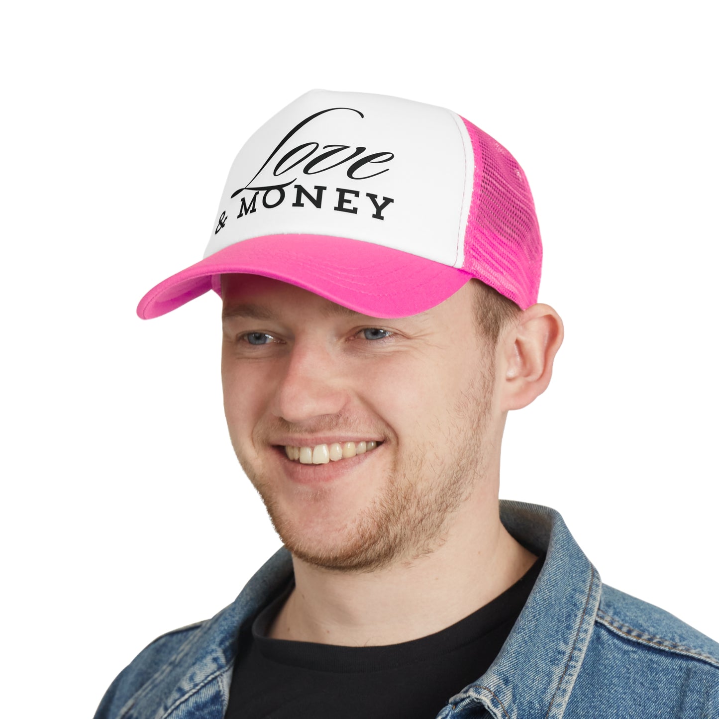Love & Money Mesh Snapback Hat