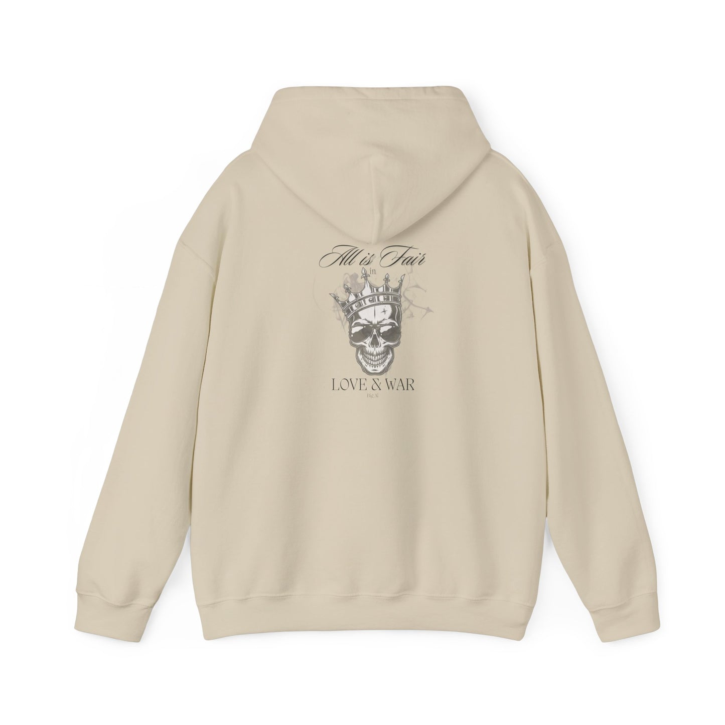 Love and War Unisex Heavy Blend™ Hooded Sweatshirt