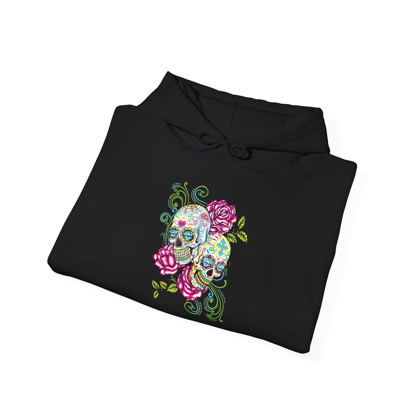 Colorful Sugar Skull Hoodie