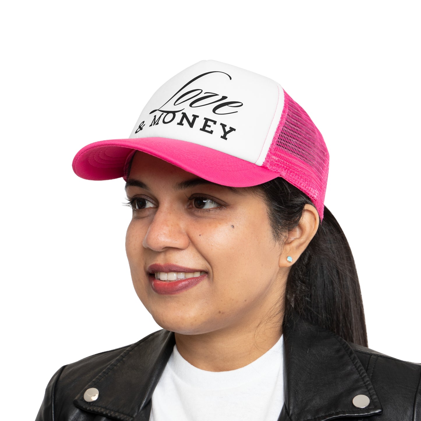 Love & Money Mesh Snapback Hat