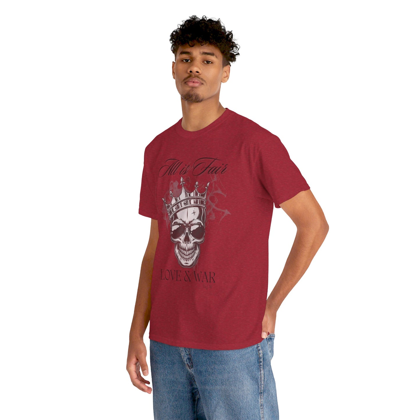 Love and War Unisex Heavy Cotton Tee