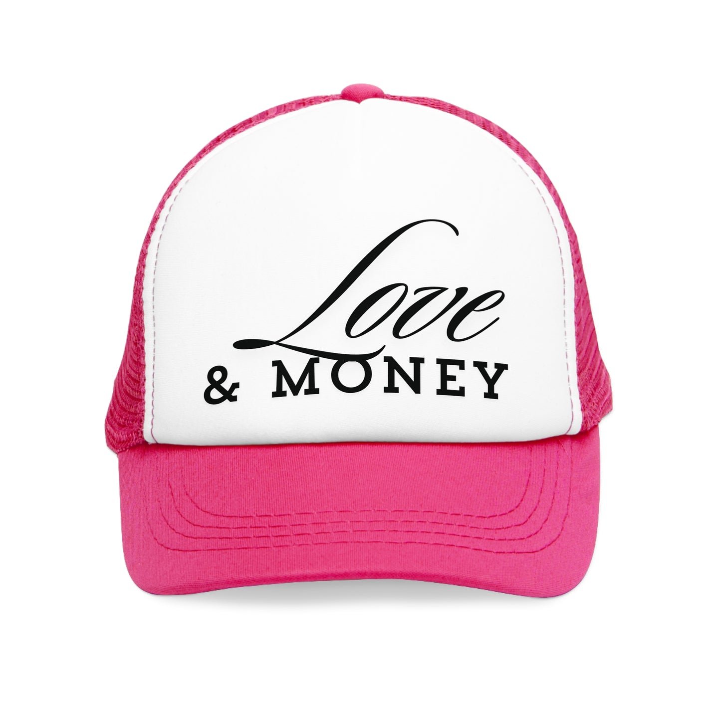 Love & Money Mesh Snapback Hat
