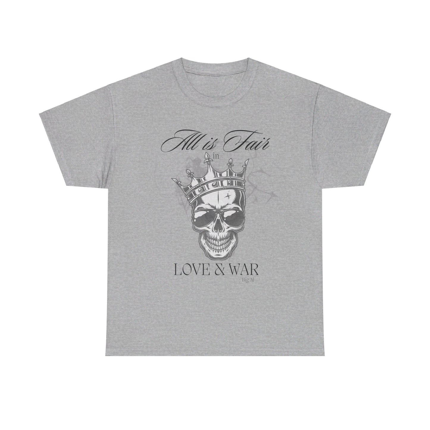 Love and War Unisex Heavy Cotton Tee