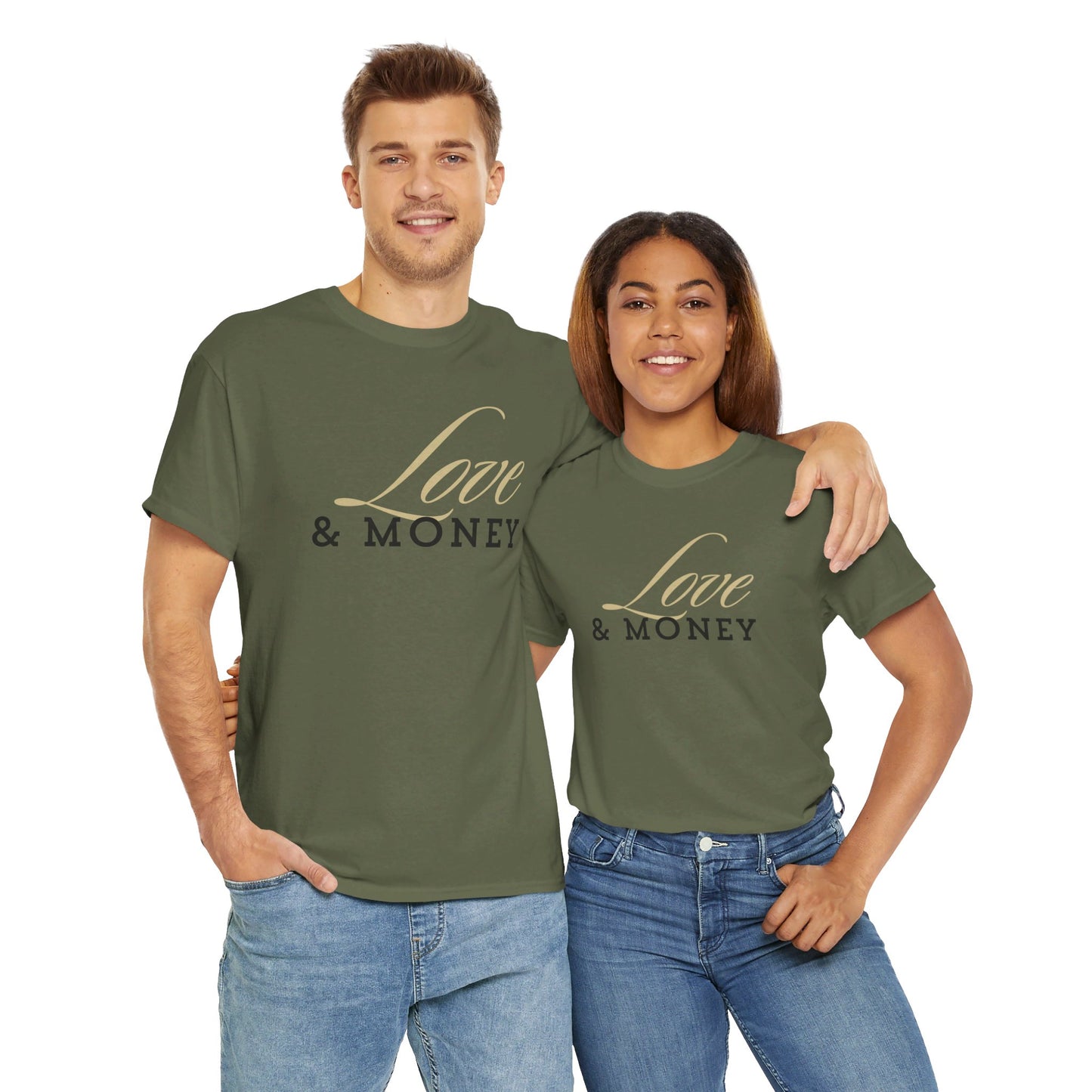 Love & Money Unisex Heavy Cotton Tee