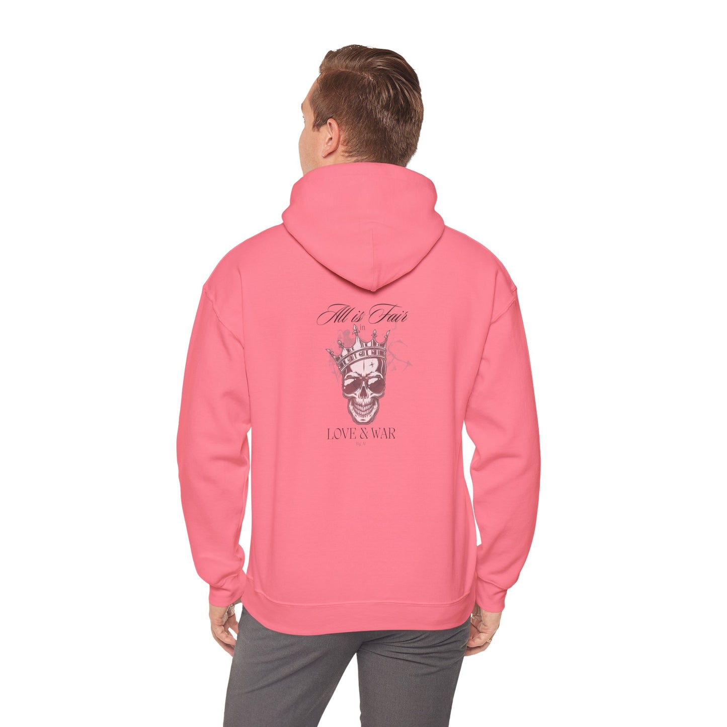 Love and War Unisex Heavy Blend™ Hooded Sweatshirt