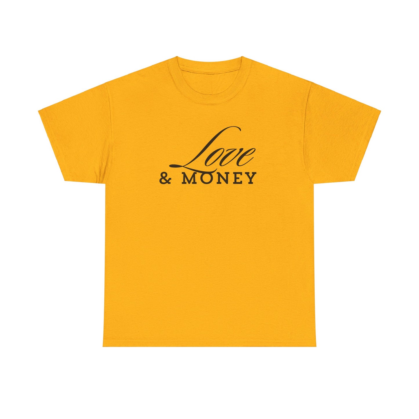 Love & Money Unisex Heavy Cotton Tee