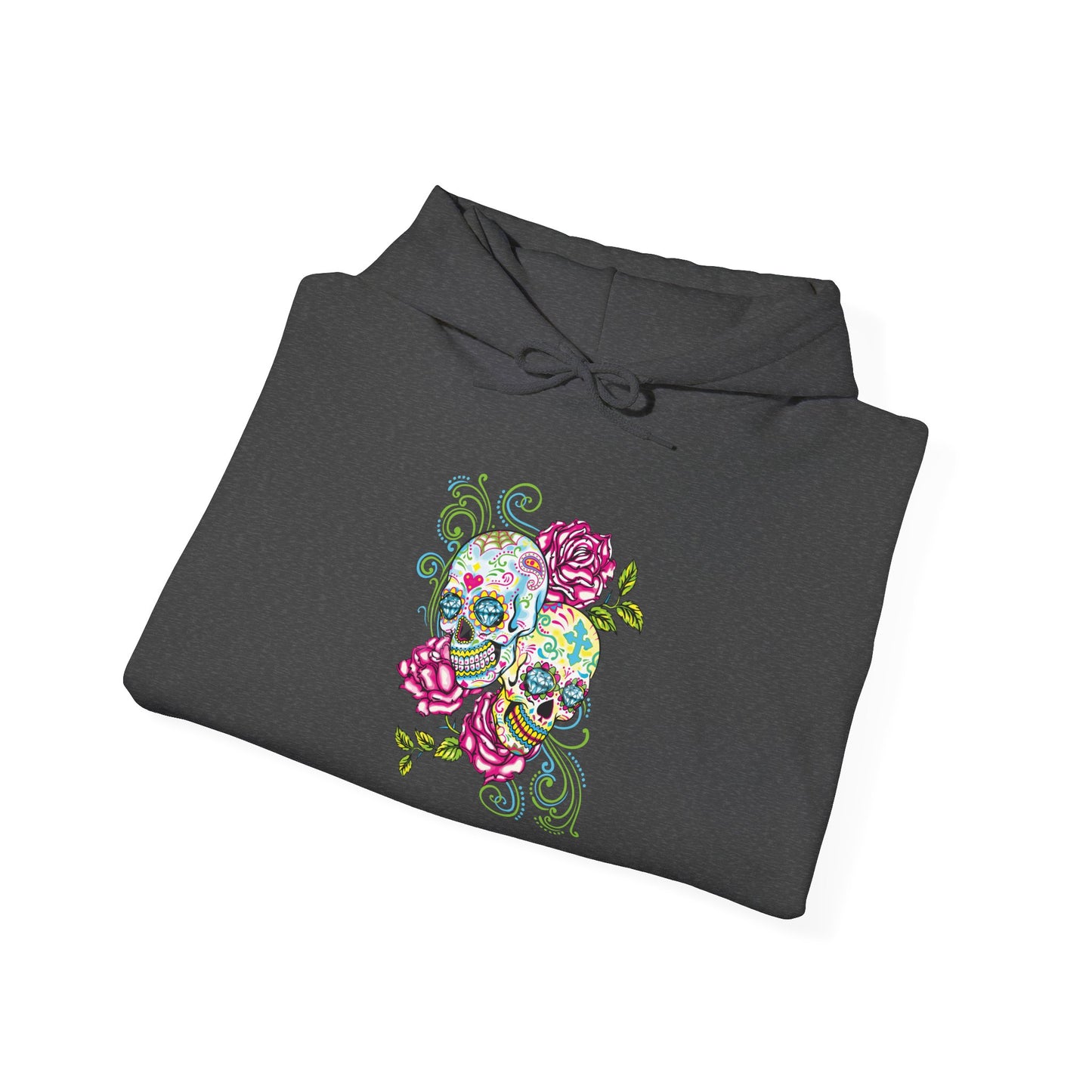 Colorful Sugar Skull Hoodie