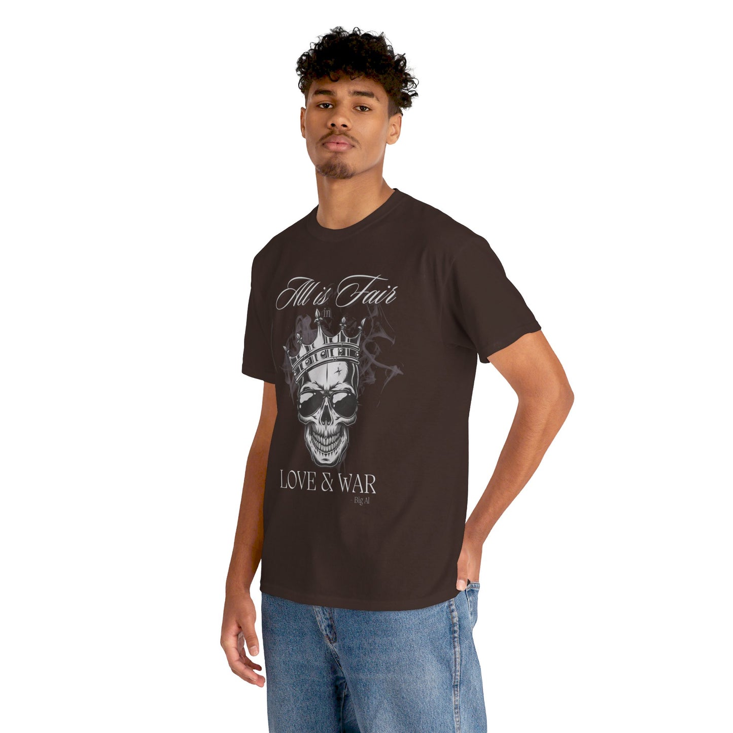 Love and War Unisex Heavy Cotton Tee