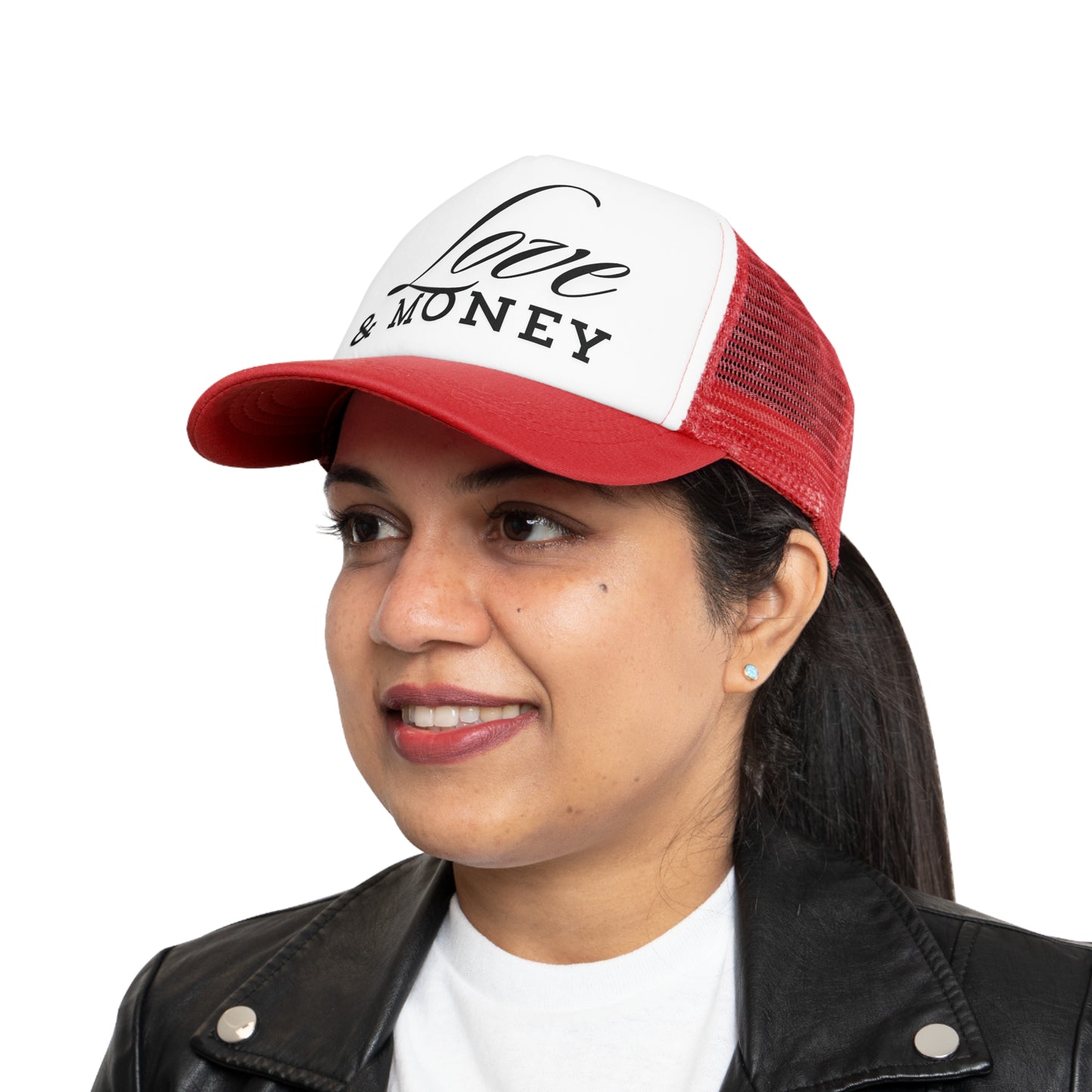 Love & Money Mesh Snapback Hat