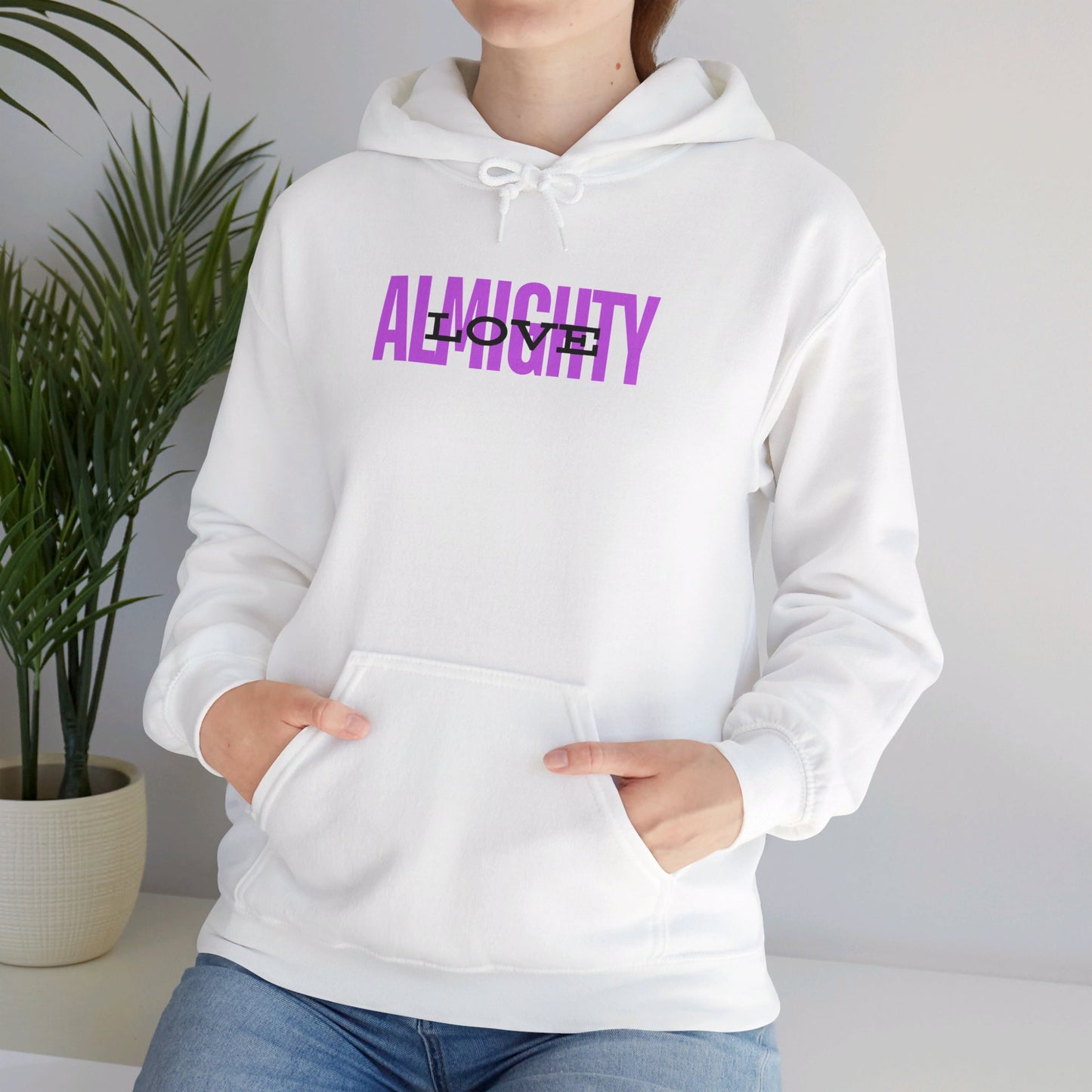 Almighty Love Unisex Heavy Blend™ Hooded Sweatshirt
