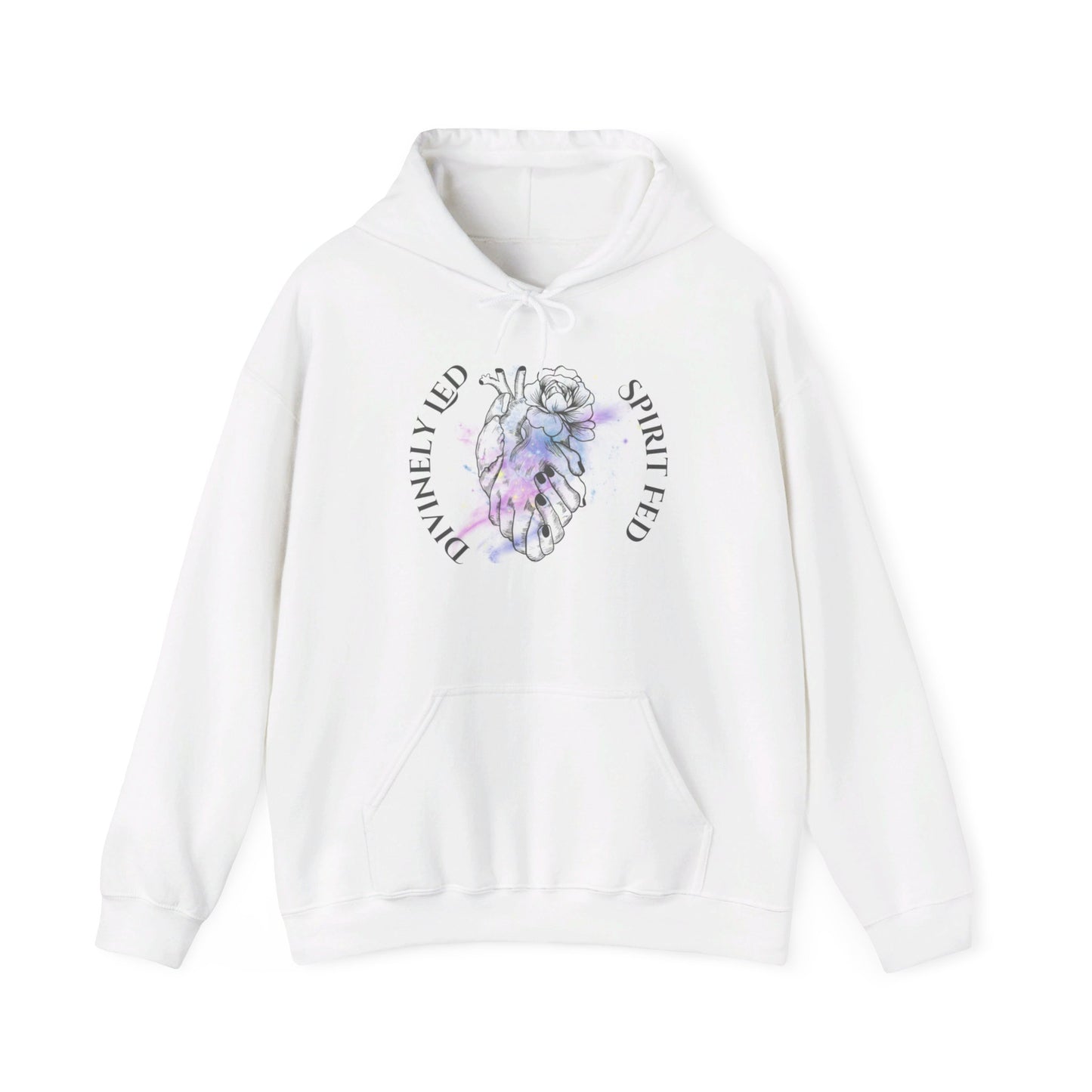Divinely Led Spirit Fed Unisex Heavy Blend™ Hooded Sweatshirt