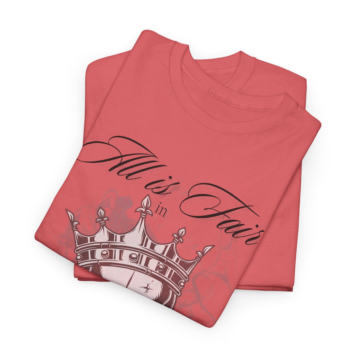 Love and War Unisex Heavy Cotton Tee