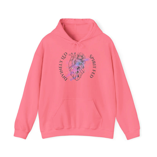 Divinely Led Spirit Fed Unisex Heavy Blend™ Hooded Sweatshirt