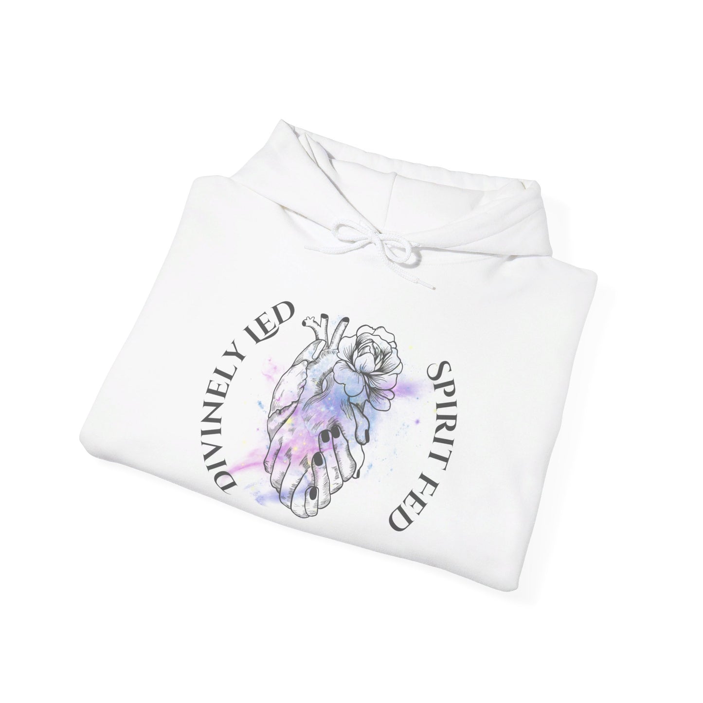 Divinely Led Spirit Fed Unisex Heavy Blend™ Hooded Sweatshirt