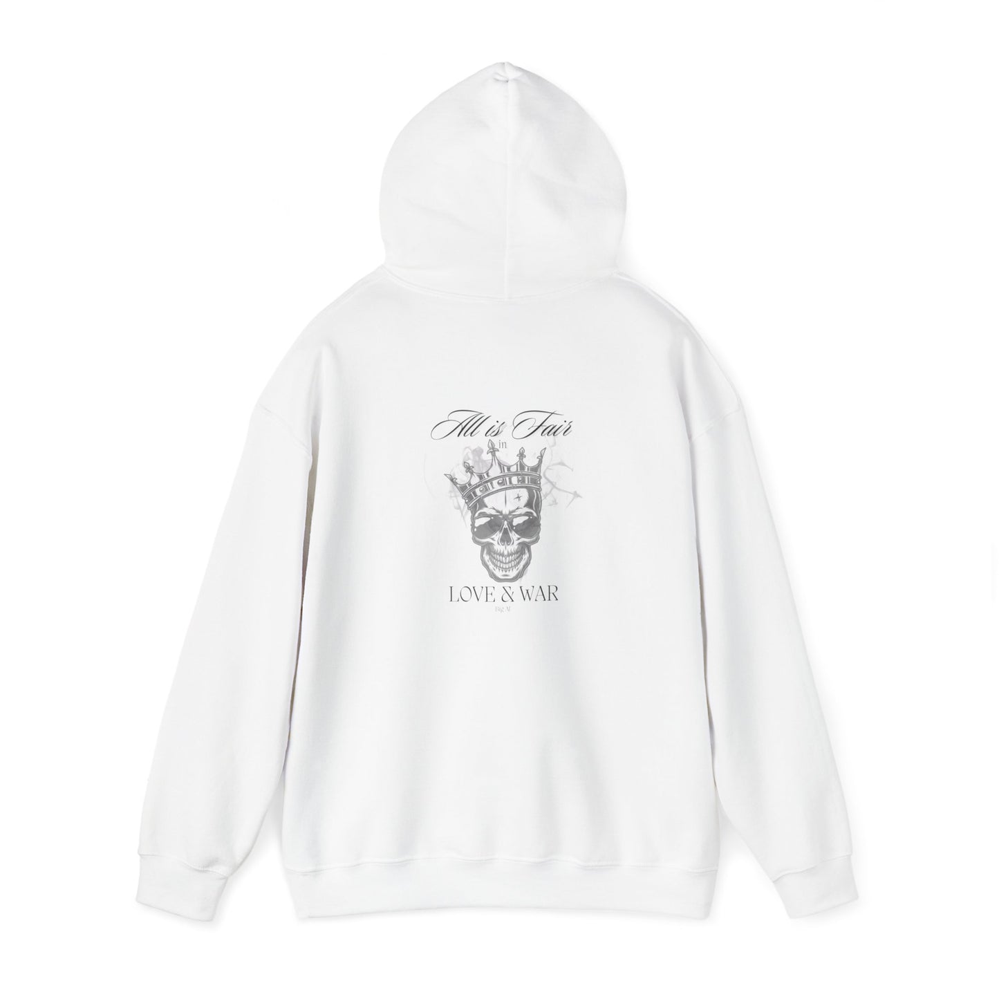 Love and War Unisex Heavy Blend™ Hooded Sweatshirt