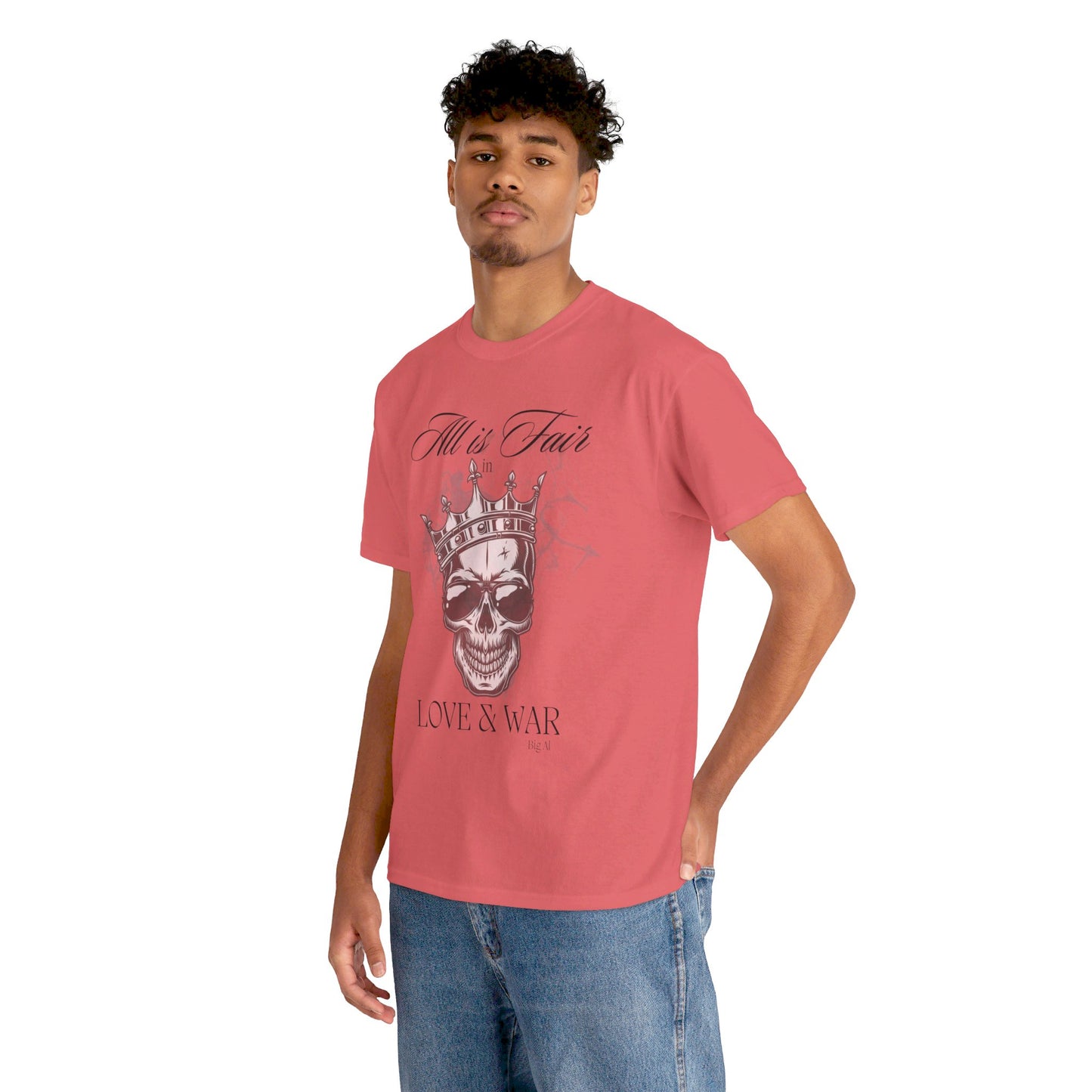 Love and War Unisex Heavy Cotton Tee